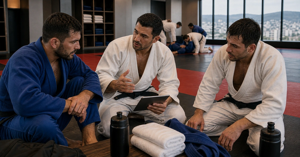 judo training detail for Competition Judo Training in Georgia: Randori, Grip Fighting, and Camp Prep