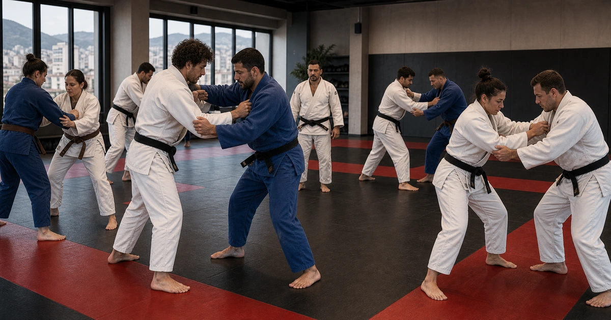 judo training detail for Judo Camp in Georgia: Dates, Prices, Coaches, and Who It Fits
