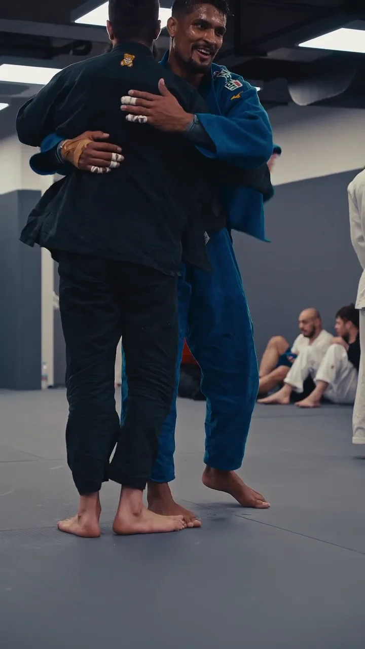 Archive reel with visiting Brazilian judo and jiu-jitsu athletes